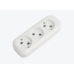 Колодка удлинителя  3 гнезда